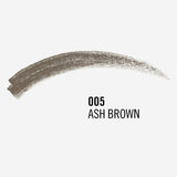 Rimmel London Brow This Way Professional Brow Pencil | Colour | Eyebrows | 005 Ash Brown | Fill | Opaque 