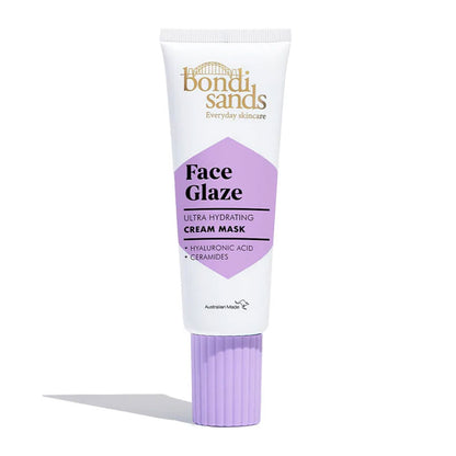 Bondi Sands Face Glaze Hydrating Cream Mask | Face masks | dry skin mask | face mask for dehydrated skin | Hyaluronic acid face mask | ultra hydrating face mask 