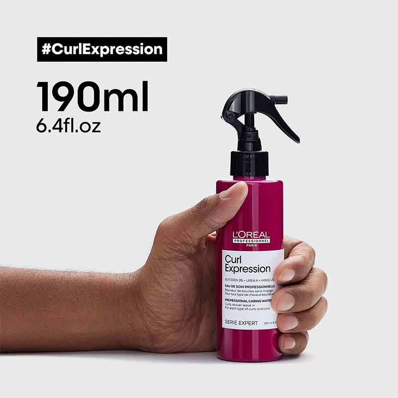L'Oreal Professionnel Curl Expression Curl Reviving Spray: Caring Water Mist | lightweight mist for curls