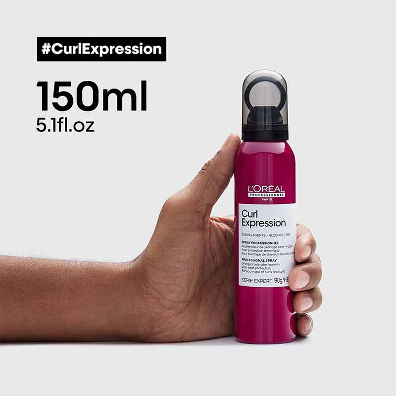 L'Oreal Professionnel Curl Expression Drying Accelerator Spray | spray  for drying hair faster
