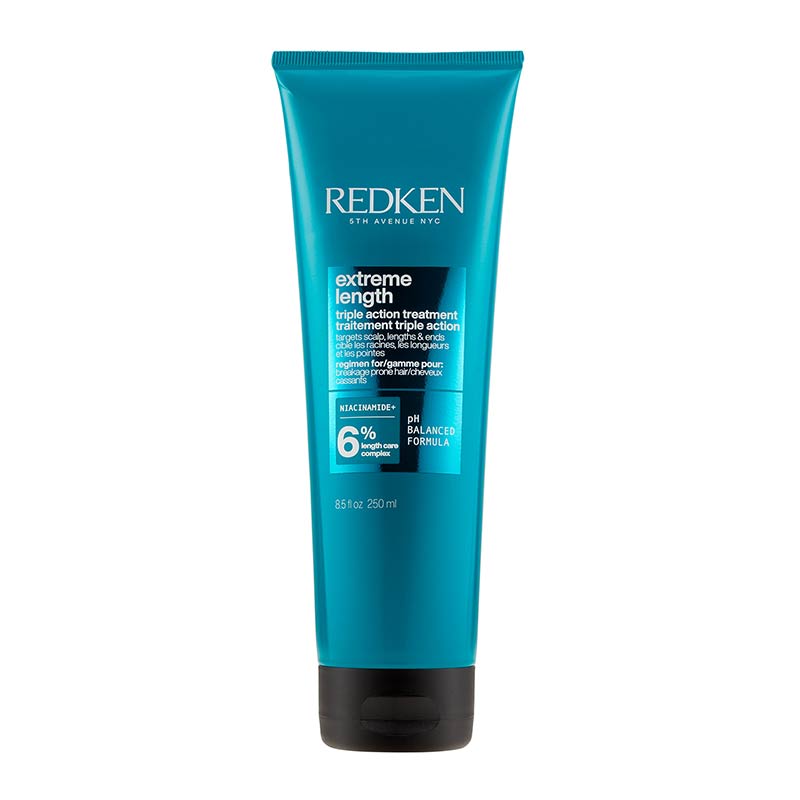 Redken Extreme Length Triple Action Treatment | hair mask with vitamin b niacinamide