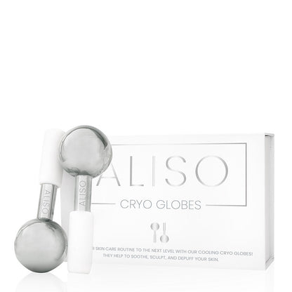 ALISO CRYO Face Globes | collagen production | tighten skin | face tool | cryo-stimulation