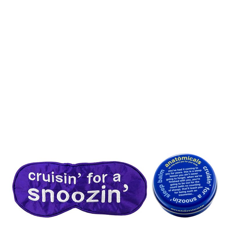 Anatomicals Cruisin' For A Snoozin' Good Night Sleep Kit | travel sleep set