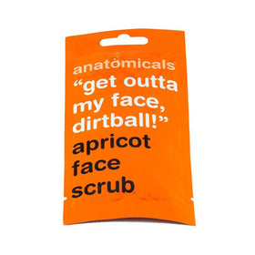 Anatomicals Get Outta My Face Dirtball Apricot Face Scrub | exfoliating face scrub