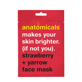  Anatomicals Makes Your Skin Brighter (If Not You) Strawberry & Yarrow | clogged pores ace mask