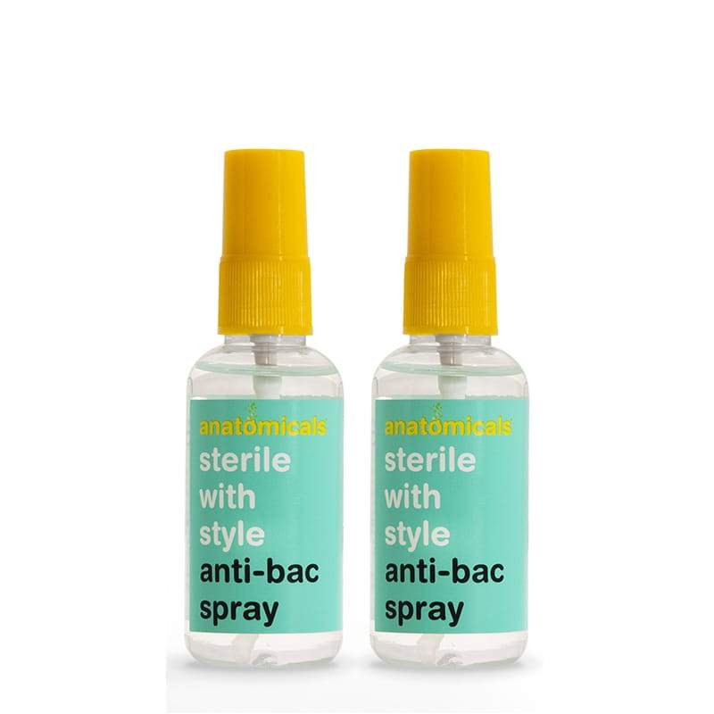 Anatomicals Sterile With Style Anti Bacterial Surface Spray Duo | 50 ml spray bottle