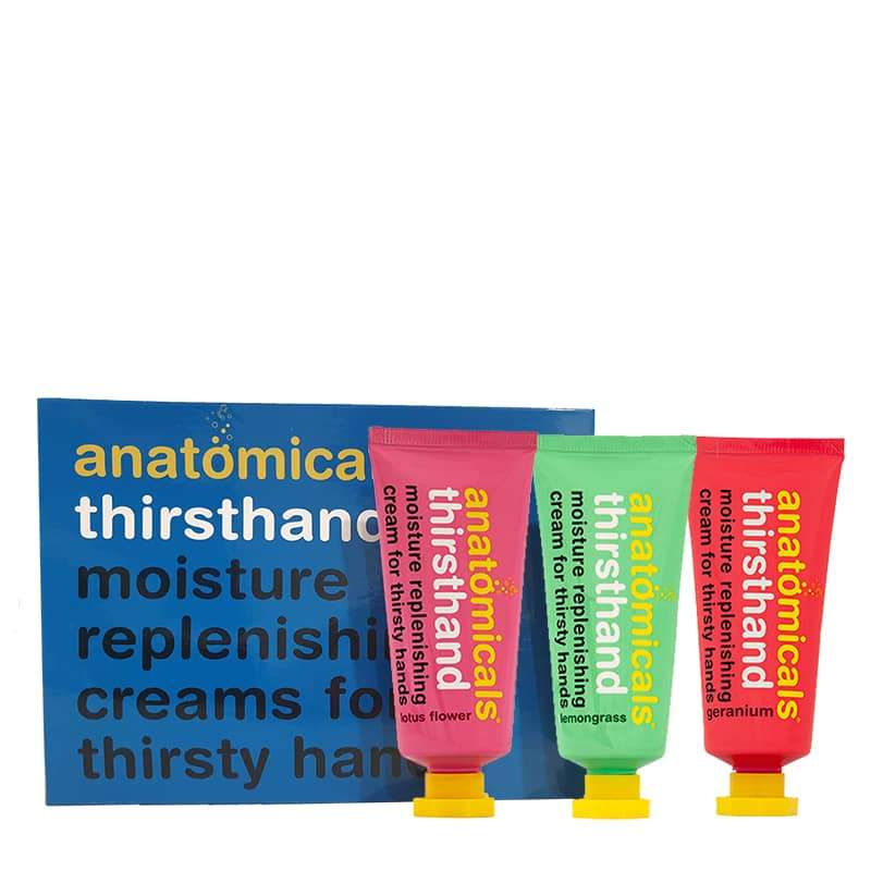 Anatomicals Thirsthand Moisture Replenishing Hand Creams | dry hands | cold weather hand cream