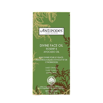 Antipodes Divine Face Oil Avocado Oil and Rosehip | anti scars | anti aging serum | blemishes treatment 