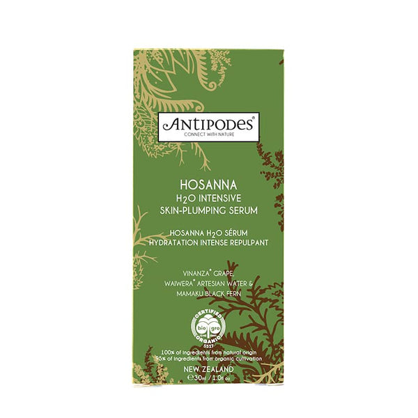 Antipodes Hosanna H2O Intensive Skin-Plumping Serum | hydrating water based serum | thirsty skin | very dry skin 