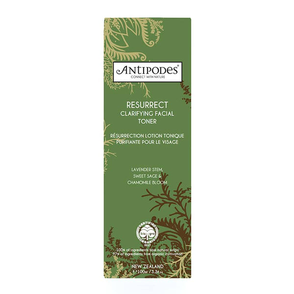 Antipodes Resurrect Clarifying Facial Toner | oily skin face mist | redness toner | calming face mist