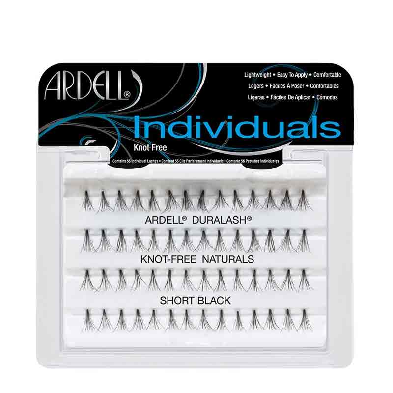 Ardell Individuals Duralash Naturals Knot-Free Flares Short Black | natural look false eyelashes | fuller eyelashes