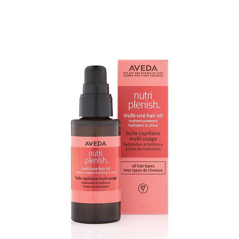 Aveda Nutriplenish Multi Use Hair Oil | replenishing hair oil | vegan hair oil | hair shine  | Hydration 