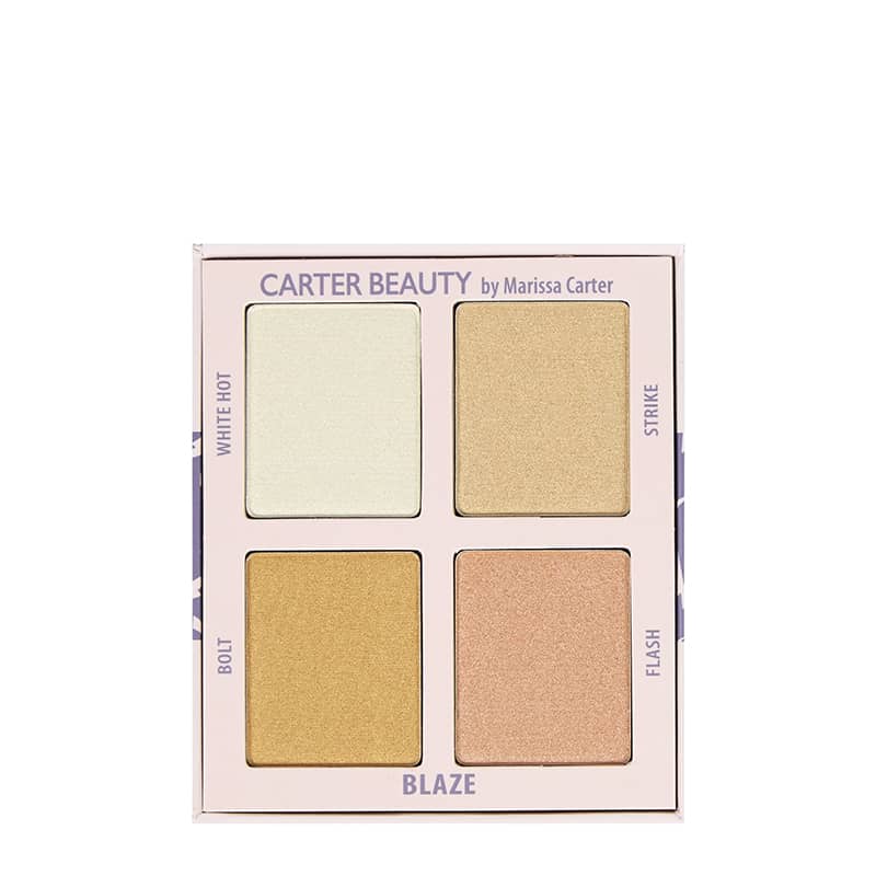 Carter Beauty By Marissa Carter Mini Highlighter Palette Blaze | Highlighter | Makeup Palette | Highlighter Palette | Marissa Carter Beauty