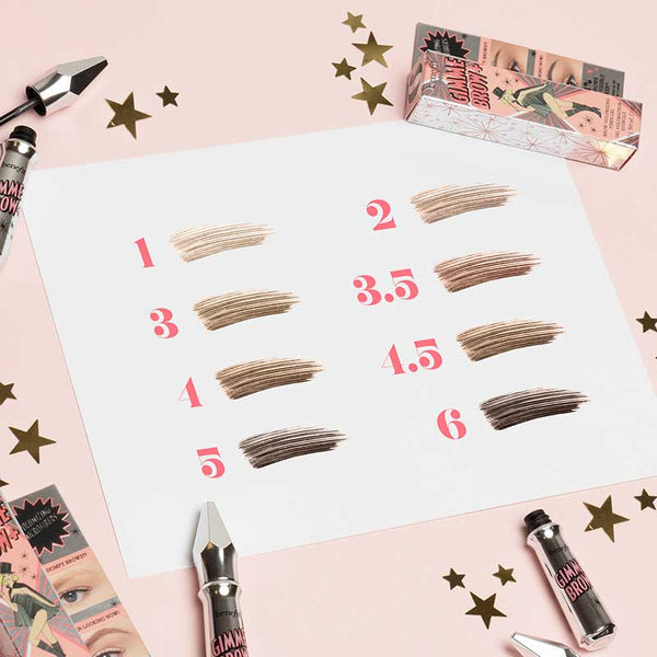Benefit Gimme Brow+ Brow-Volumizing Fibre Gel | Fuller Eyebrows | Volume | Colors | Swatches