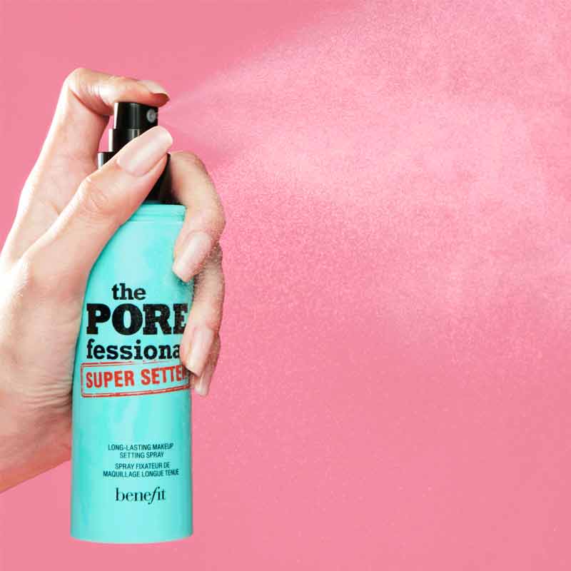 Benefit POREfessional Super Setter Setting Spray | Blur Pores | 16 hours Make Up