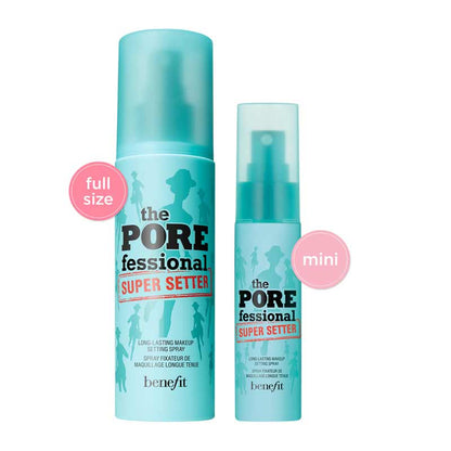 Benefit POREfessional Super Setter Setting Spray | Blur Pores | Long Lasting Makeup Setting