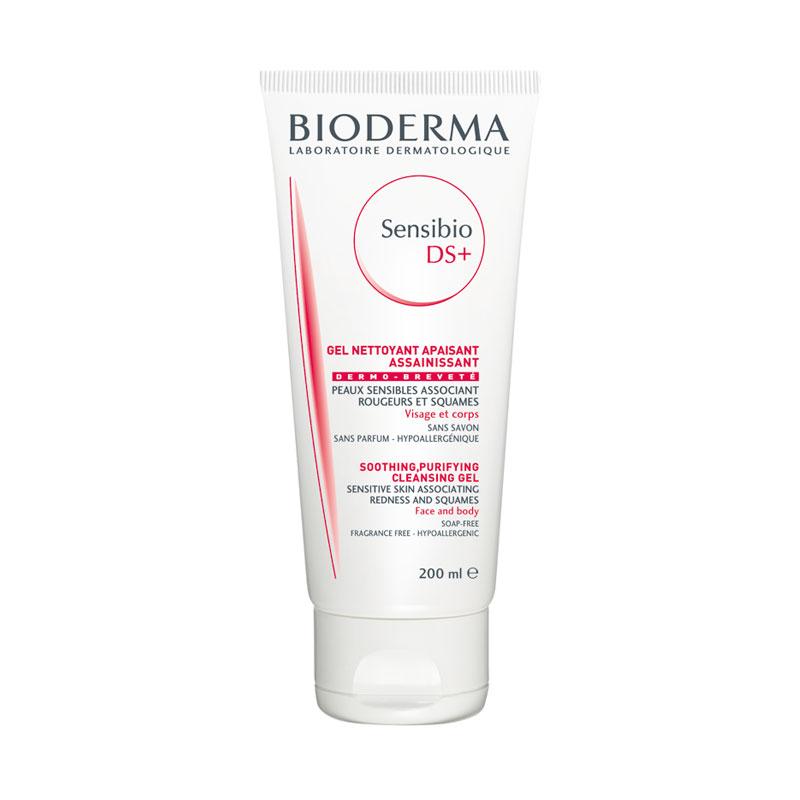Bioderma Sensibio DS+ Soothing, Purifying Cleansing Gel | face redness gentle cleanser | face wash