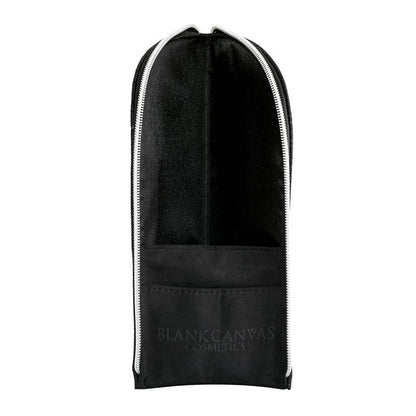 Blank Canvas BC Standee Brush Pouch Black Open