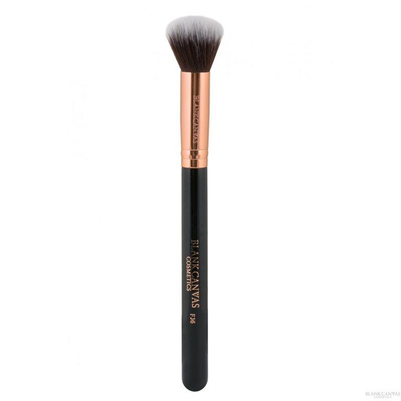 Blank Canvas Dimension Series F36 Round Cheek Brush | blush make up brush