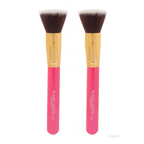 Blank Canvas Duo F20 Hot Pink Flat Brush Set | buffer brush