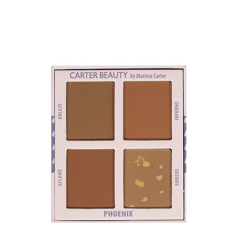 Carter Beauty By Marissa Carter Mini Bronzer Palette in Phoenix | Bronzer | Contour | Cruelty Free Bronzer | Bronzer Palette
