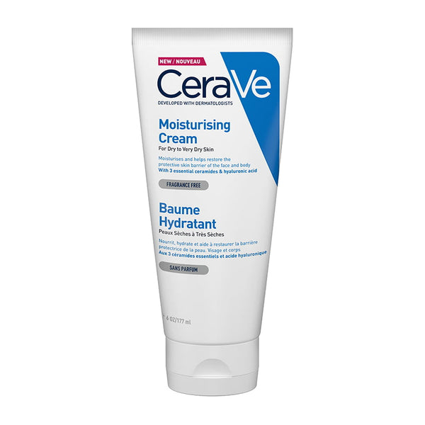CeraVe Moisturising Cream For Dry to Very Dry Skin 177ml