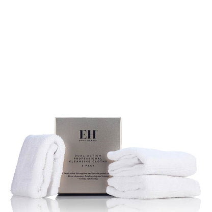 Emma Hardie Dual-Action Professional Cleansing Cloths | microfibre | sunscreen removal