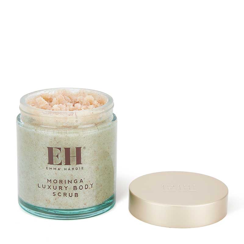 Emma Hardie Moringa Luxury Body Scrub | Body scrub | Exfoliating scrub | products for dry skin | dry skin products | Emma Hardie