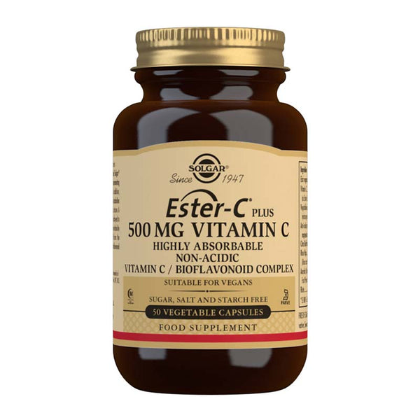 Solgar Ester-C Plus 500 mg Vitamin C | Vitamin C | food supplement | wellness | Ester-c vitamins 