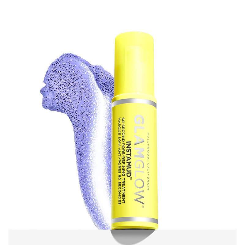 GLAMGLOW Instamud™ 60 Second Treatment Mask | enlarged pores | skin smoothing face mask