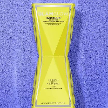 GLAMGLOW Instamud™ 60 Second Treatment Mask | enlarged pores | skin smoothing face mask