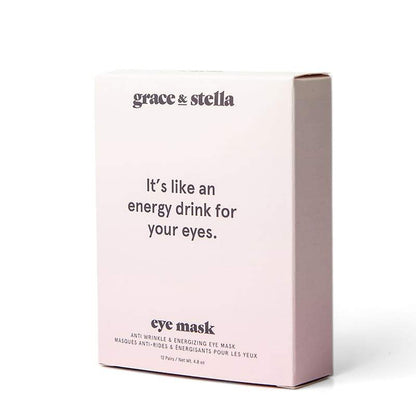 Grace & Stella Anti-Wrinkle + Energizing Eye Masks | hydrating eye mask | brightening eye mask
