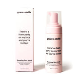 Grace & Stella Foaming Face Wash | gentle face wash | make up remover