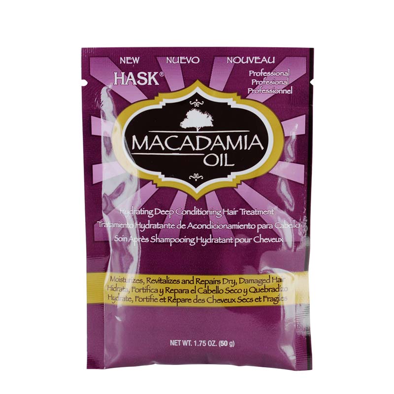 HASK Macadamia Oil Moisturising Deep Conditioning Sachet
