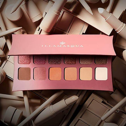 Illamasqua Nude Collection Artistry Palette - Unveiled | matte shades | shimmer eye shadow