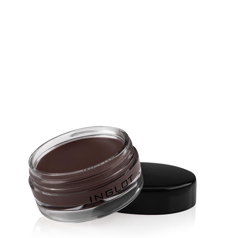 Inglot AMC Eyeliner Gel | waterproof eyeliner | matte finish eye liner gel | brown