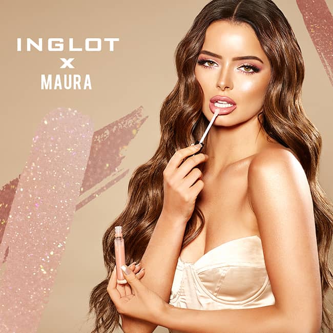 Inglot x Maura Naughty Nudes Lip Gloss
