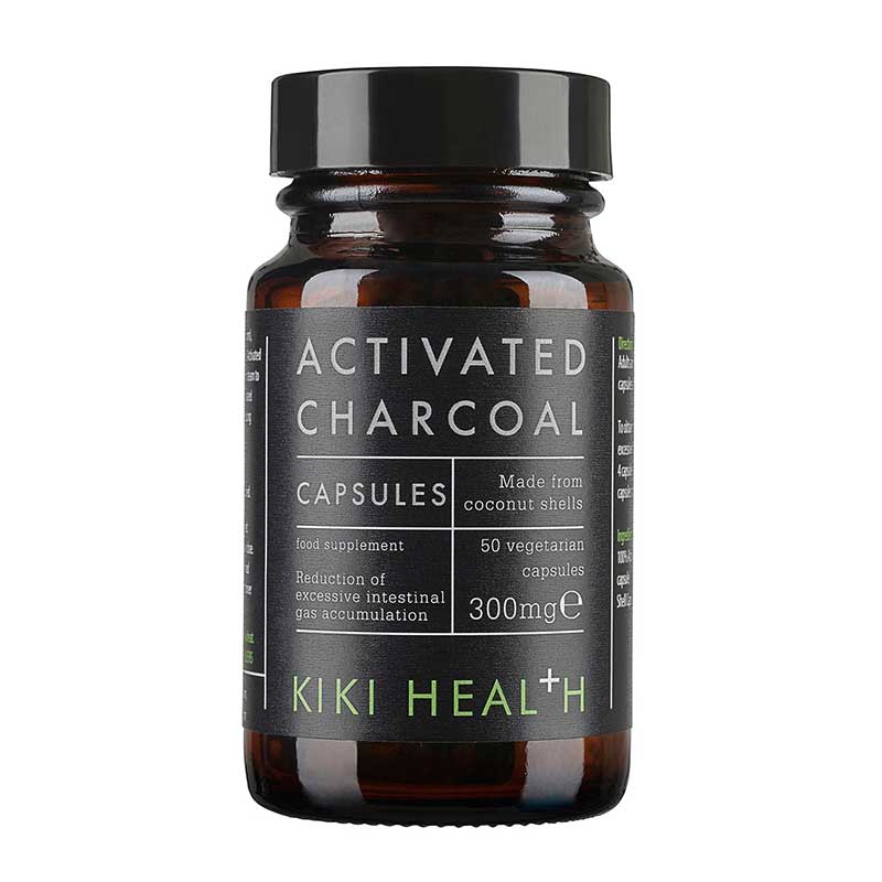 KIKI Health Activated Charcoal Capsules | intestinal gas