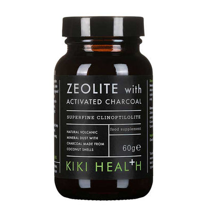 KIKI Zeolite With Activated Charcoal Powder | anti gas food supplement