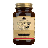 Solgar L-Lysine 1000 mg Free Form | amino acid | 