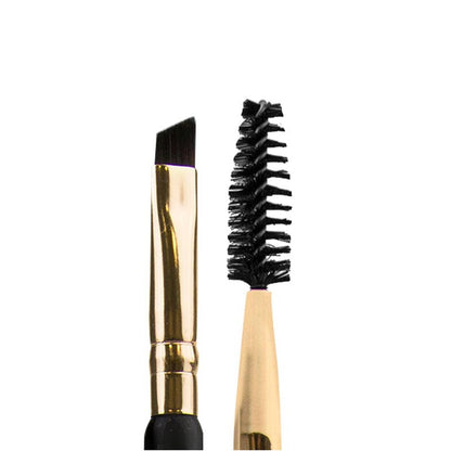 LA Girl PRO.Brushes - 207 Duo Brow Brush | eyebrow make up brush