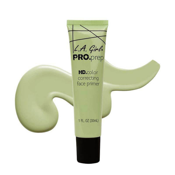 LA Girl PRO.Prep HD Color Correcting Face Primer | anti-redness make up base