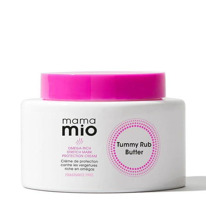 Mama Mio The Tummy Rub Butter - Fragrance Free | sensitive skin | anti stretch marks butter