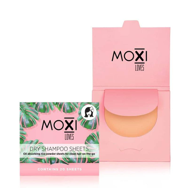 Moxi Loves Dry Shampoo Sheets | rice powder dry shampoo