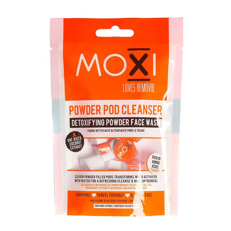 Moxi Loves Power Pod Cleanser | exfoliator | face wash | make up remover