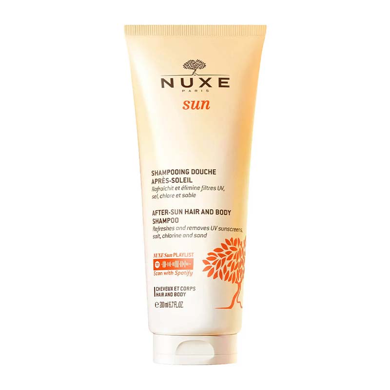 NUXE After-Sun Hair & Body Shampoo | shampoo | hair and body shampoo | NUXE | after-sun shampoo | cleanser | hair cleanser 