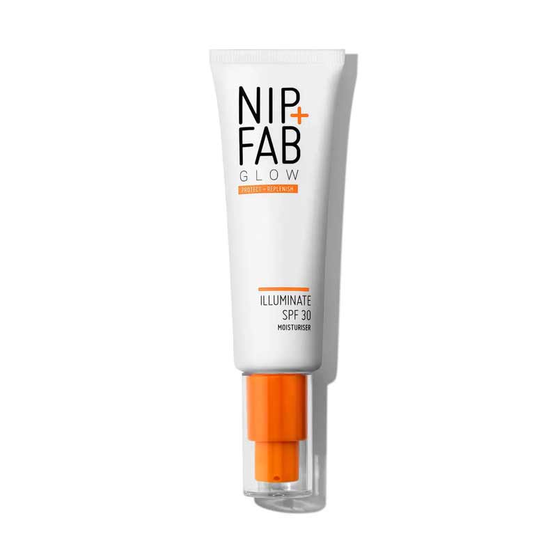 Nip+Fab | Illuminate SPF 30 Moisturiser | Face Moisturiser | Face Cream | Sun Protection | Facial Moisturizer