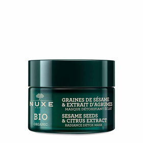 Nuxe Bio Organic Radiance Detox mask | sesame oil | detox facial mask