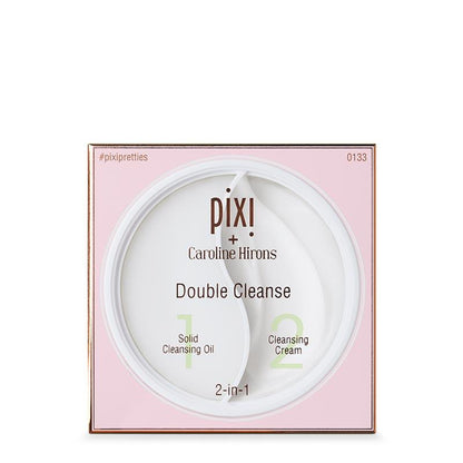 PIXI + Caroline Hirons Double Cleanse | 2 in 1 | Cleansing Oil | Cleansing cream