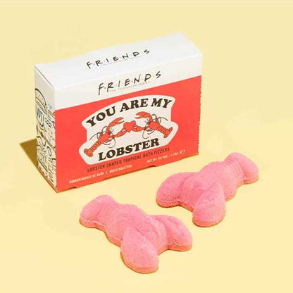 Friends You Are My Lobster Bath Fizzers Gift Set 